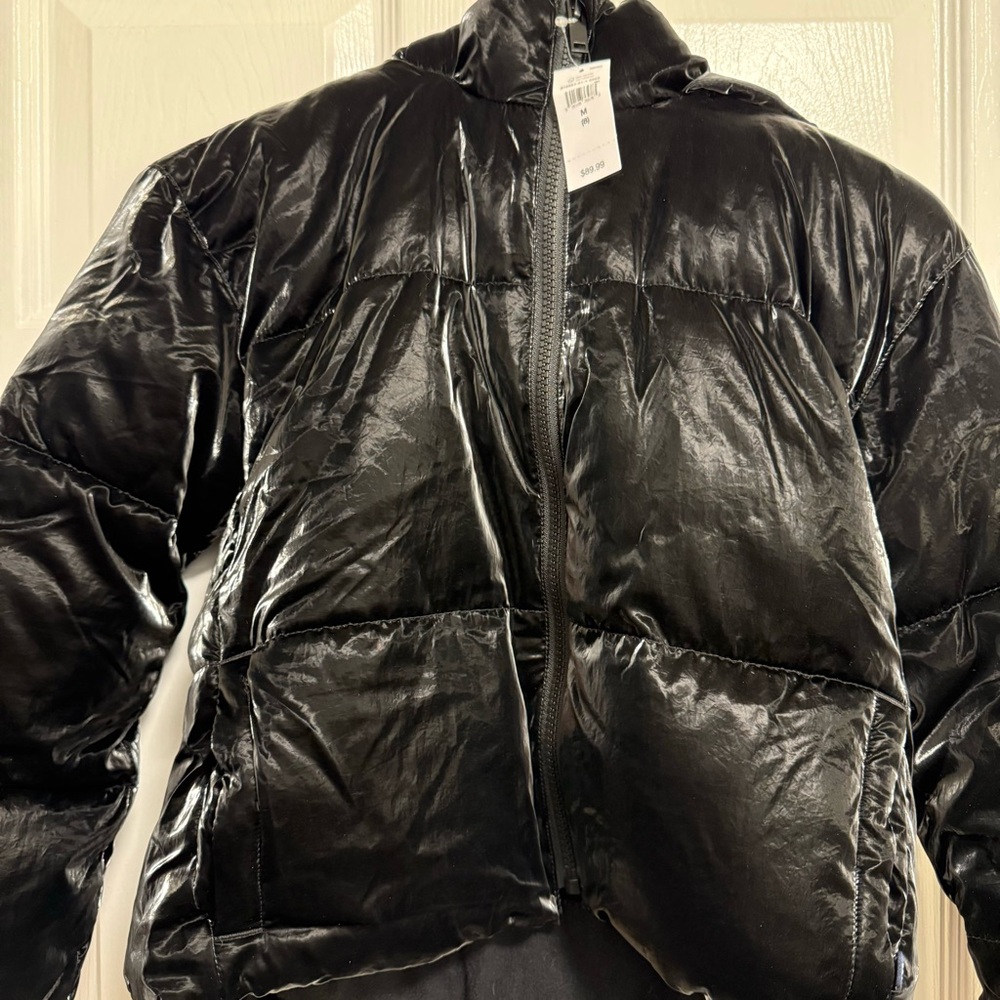 NWT Gap Kids Black Puffer Jacket